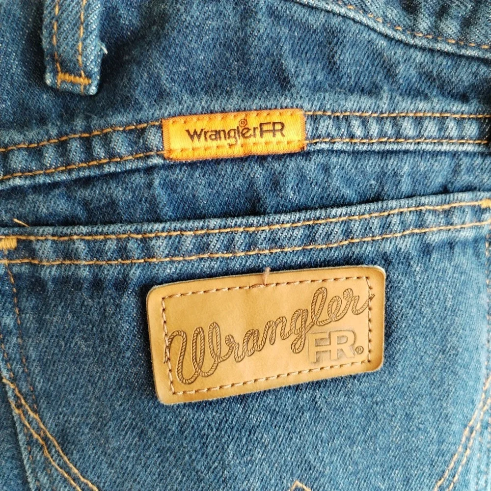 Wrangler FR Flame Resistant Men's Work Jeans 47MLW Regular Fit 40x30 HRC2 ATPV 2